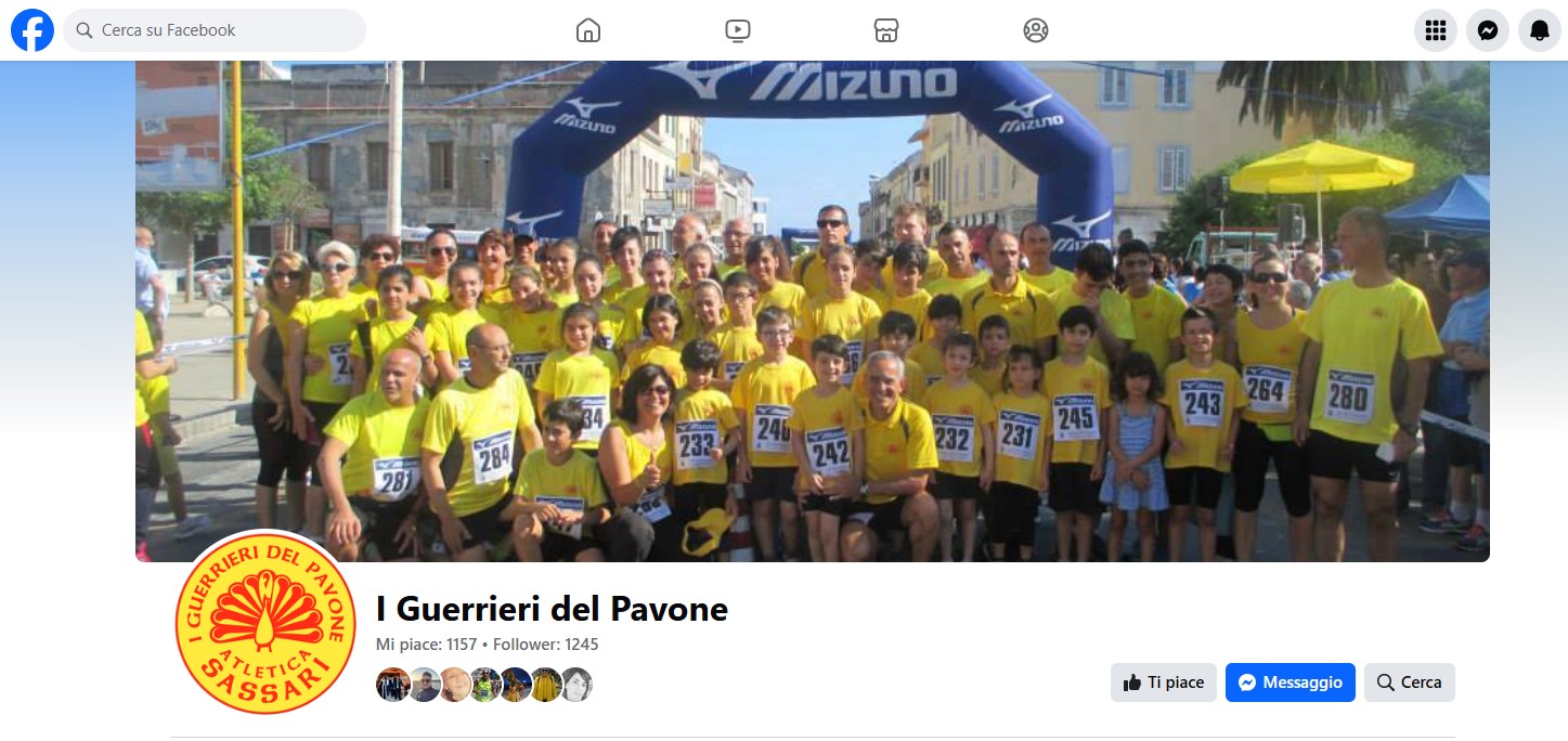 i guerrieri del pavone -social FB