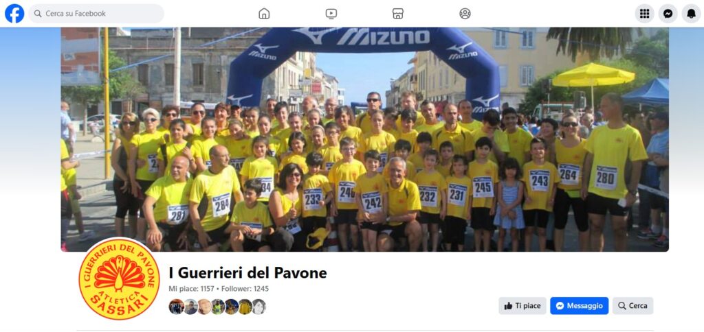 i guerrieri del pavone -social FB